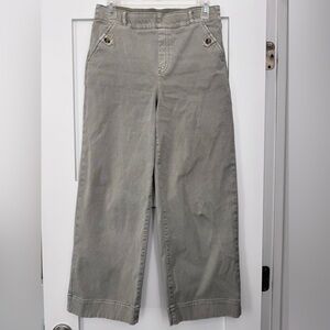 SPANX Gray/Green Relaxed Fit Pants